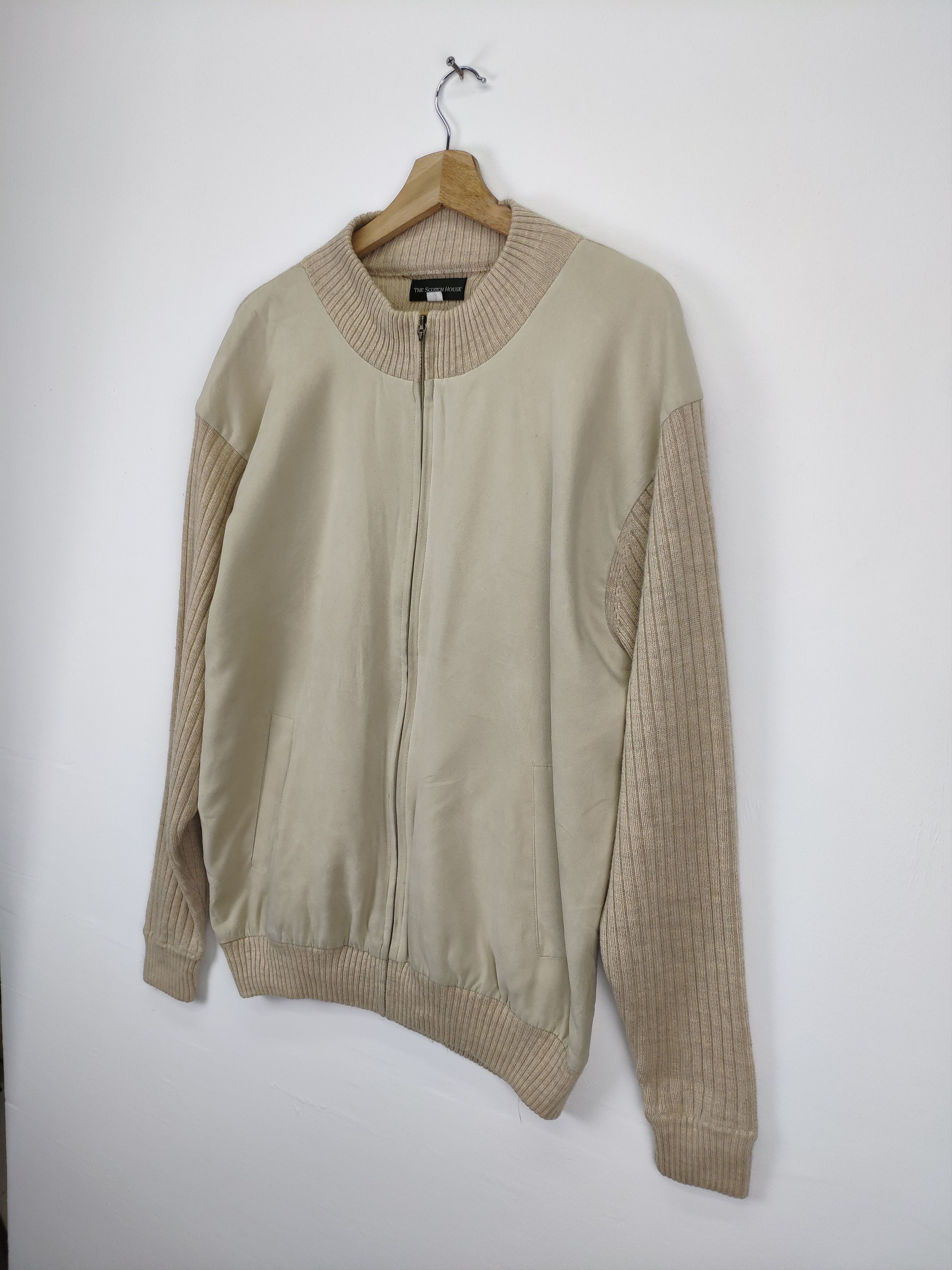 Designer × Vintage Vintage The Scotch House Jacket Sheep Skin Leather Size US M / EU 48-50 / 2 - 2 Thumbnail