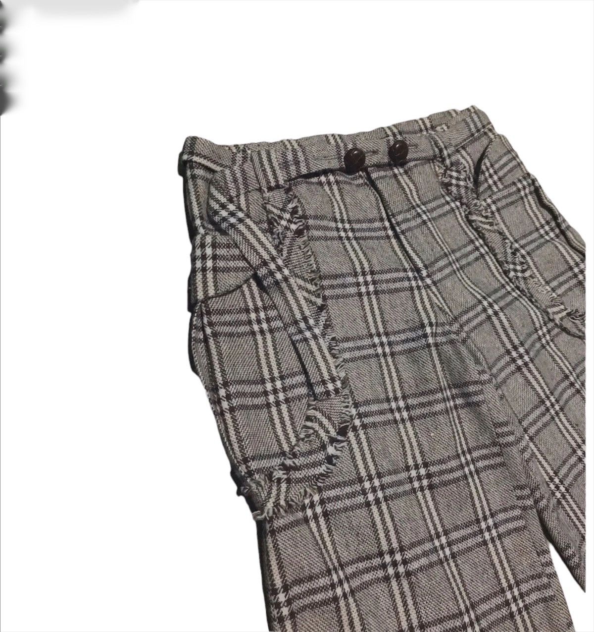 Chloe × Vintage Mega Rare Chloe Styles Pocket Wool Short Pants Size US 28 / EU 44 - 5 Thumbnail