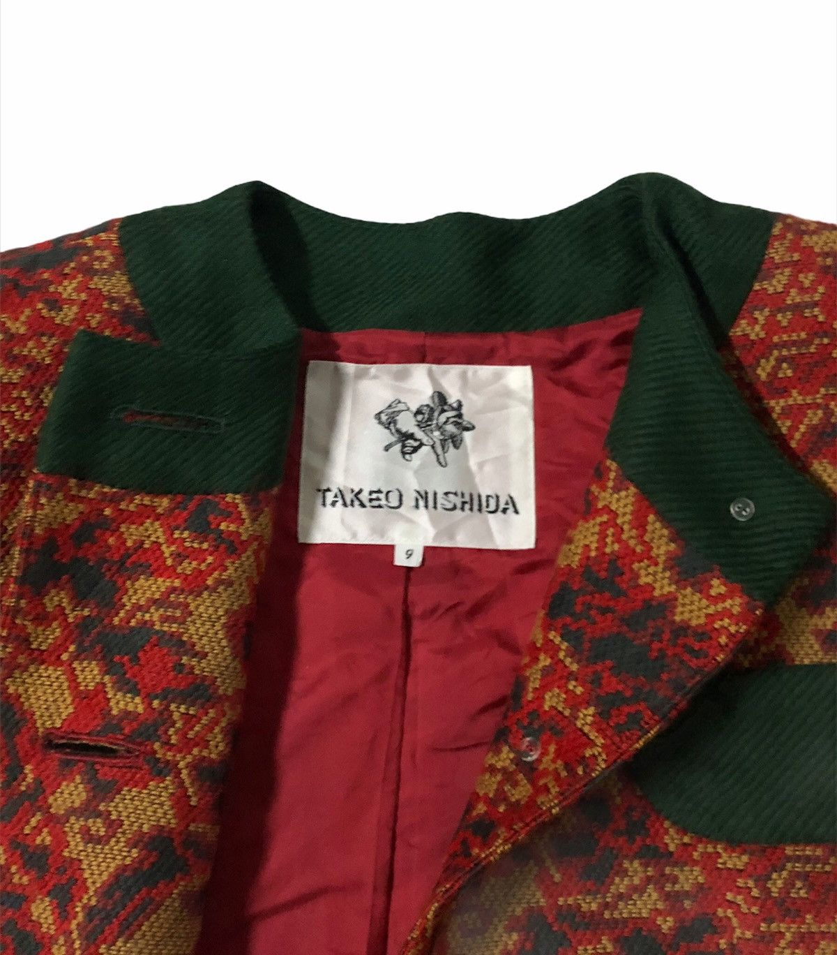 Japanese Brand 🔥Takeo Nishida Relaxing Knit Jacket Size M / US 6-8 / IT 42-44 - 7 Thumbnail