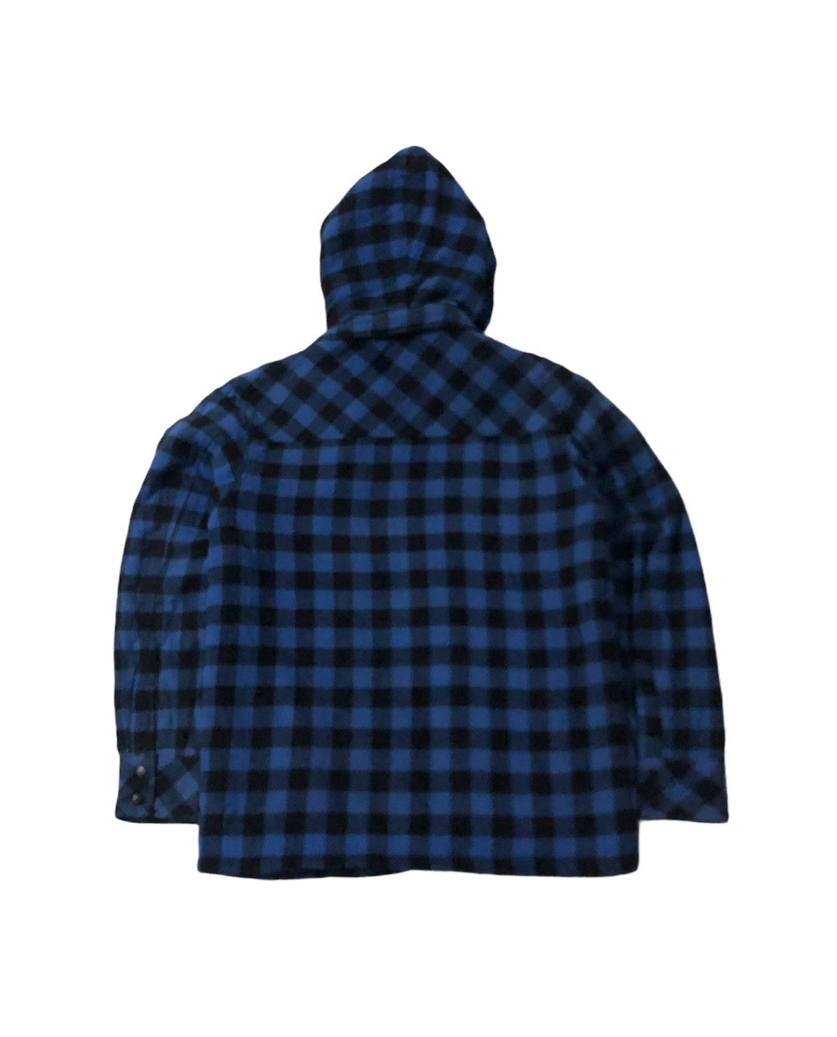 Japanese Brand Russ K Button Flap Jacket Fleece Sherpa Inside With Hoodies Size US M / EU 48-50 / 2 - 2 Thumbnail