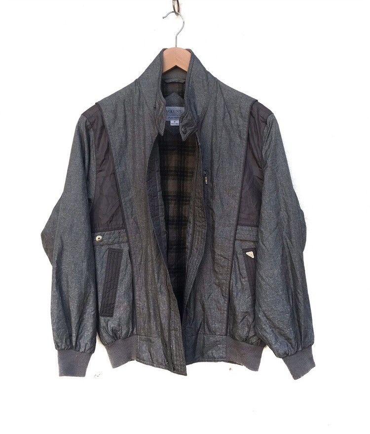 Japanese Brand 🔥Volunt Brand Zipper And Button Flap Jacket Check Inside Size US M / EU 48-50 / 2 - 3 Thumbnail