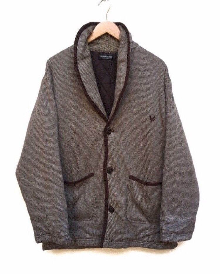 Lyle & Scott × Vintage 🔥Lyle & Scott Black Label Nice Button Jacket Size US L / EU 52-54 / 3 - 1 Thumbnail