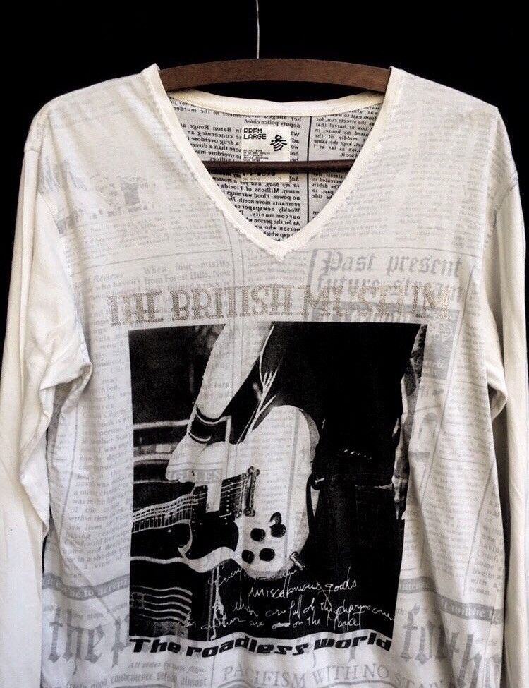 Japanese Brand × PPFM 🔥Ppfm Long Sleeve V Neck T Shirt Size US S / EU 44-46 / 1 - 3 Thumbnail