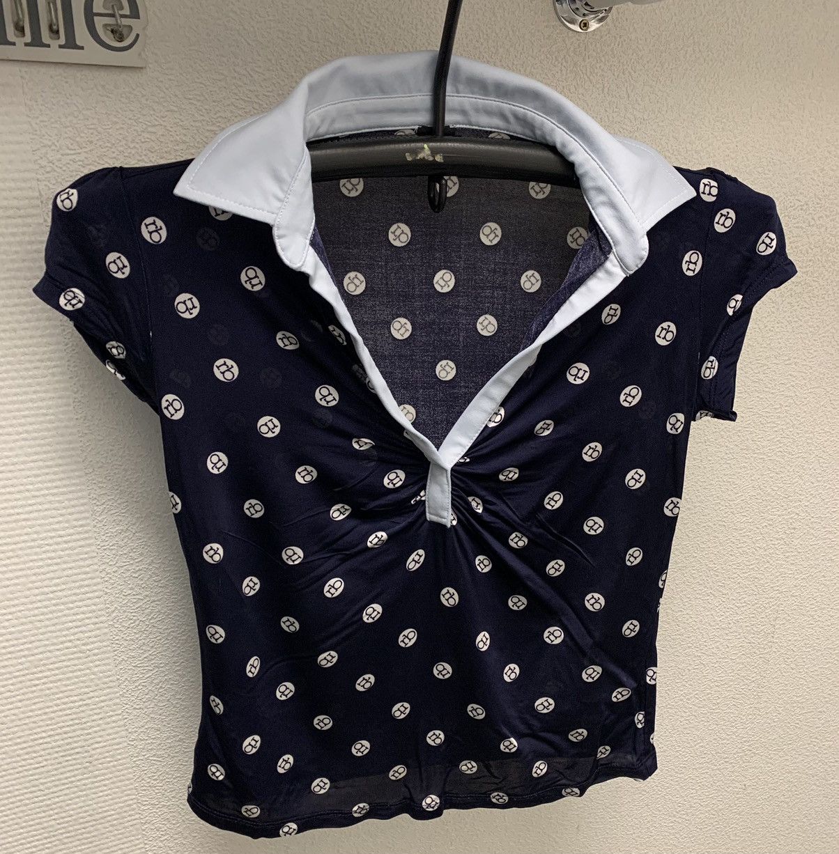 Other Roccobarocco women blouse m size monogram Size ONE SIZE - 1 Thumbnail