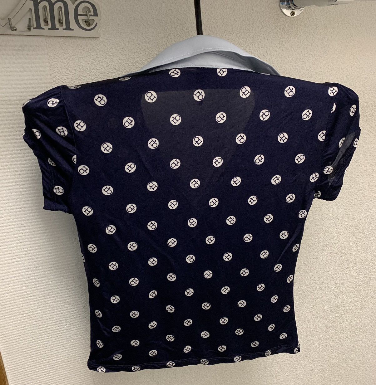 Other Roccobarocco women blouse m size monogram Size ONE SIZE - 4 Thumbnail