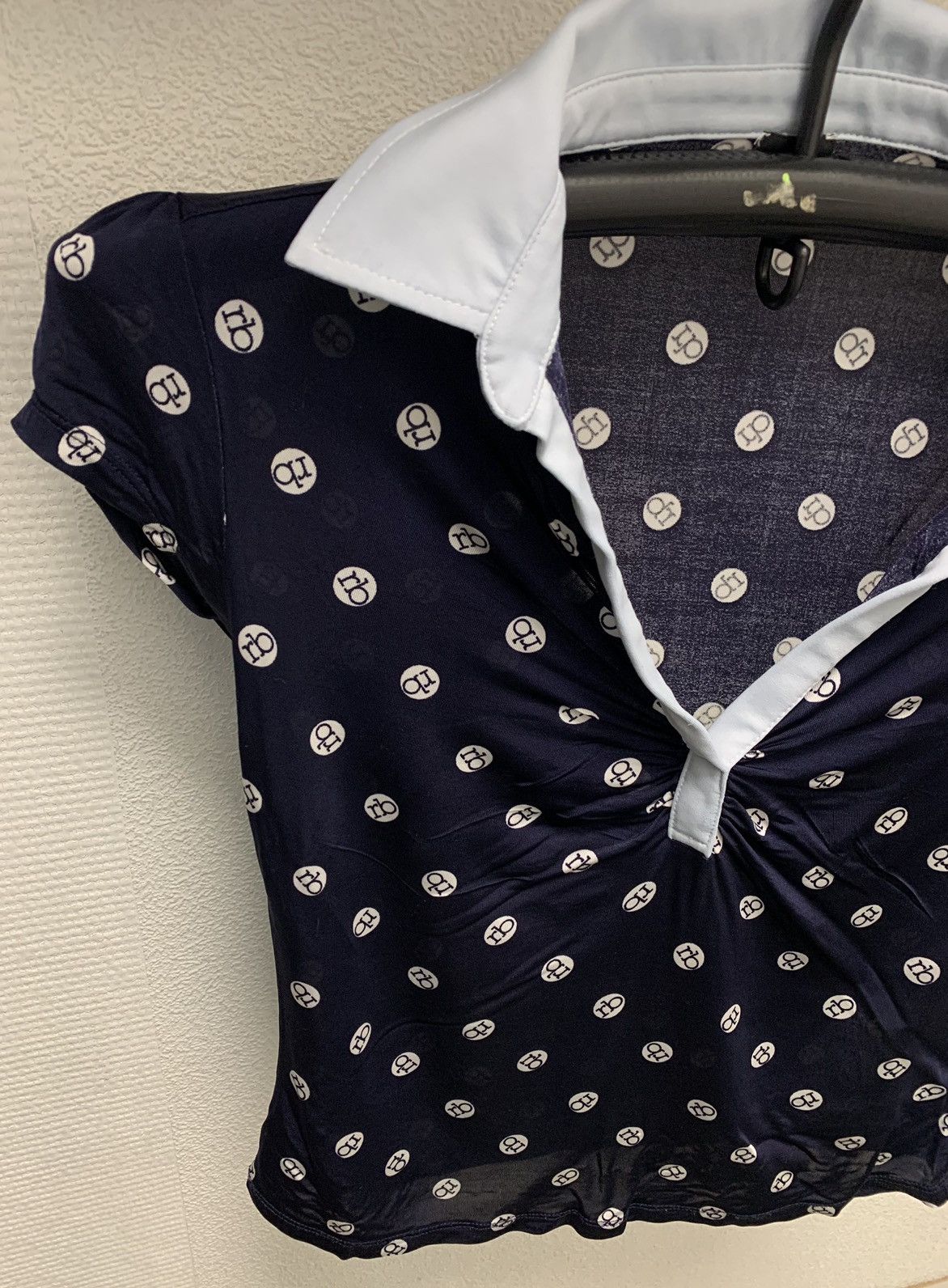 Other Roccobarocco women blouse m size monogram Size ONE SIZE - 2 Thumbnail