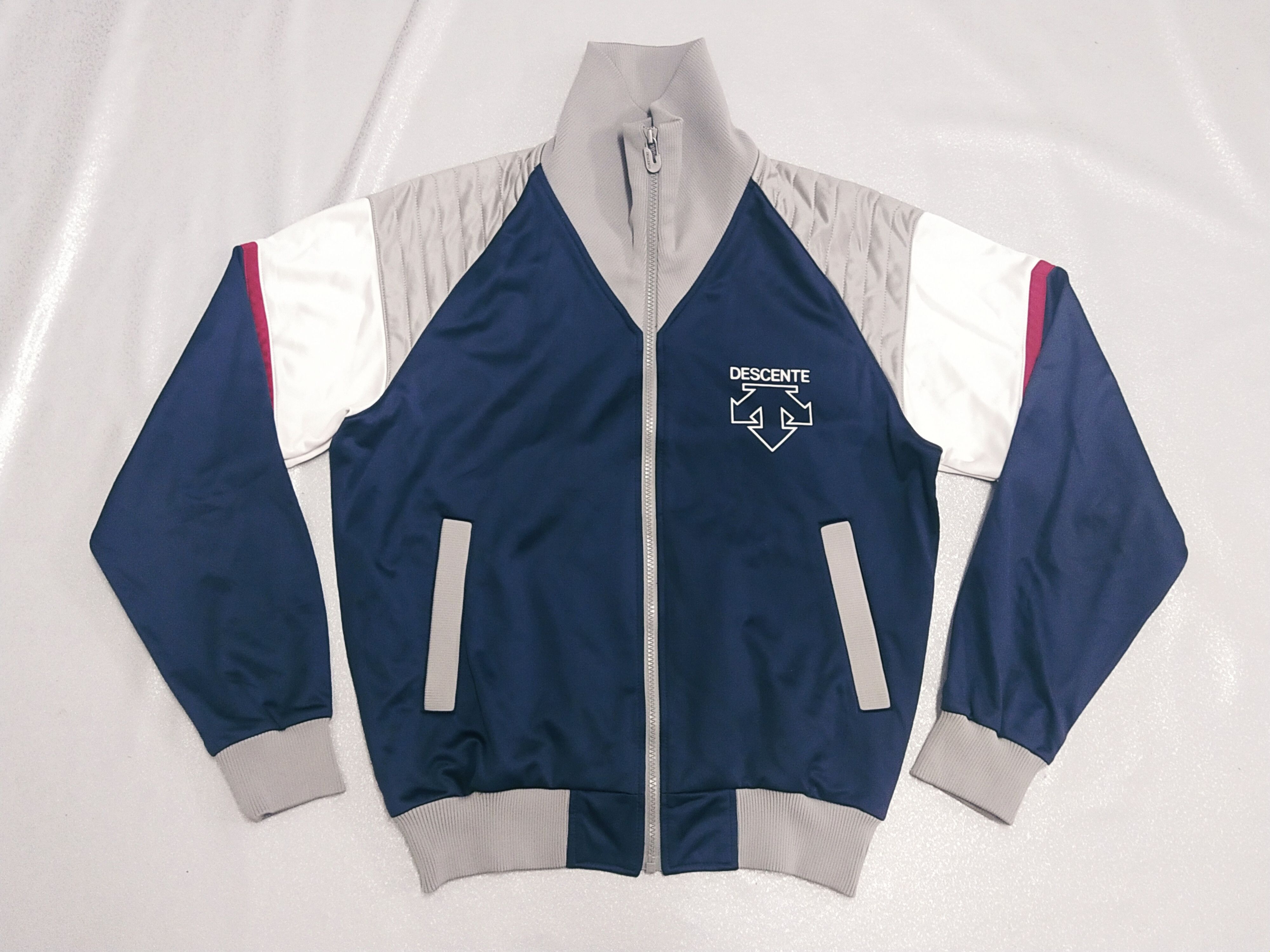 Descente × Japanese Brand × Vintage 💥 Rare Vintage Descente Zip Up Sweater Size US L / EU 52-54 / 3 - 2 Thumbnail