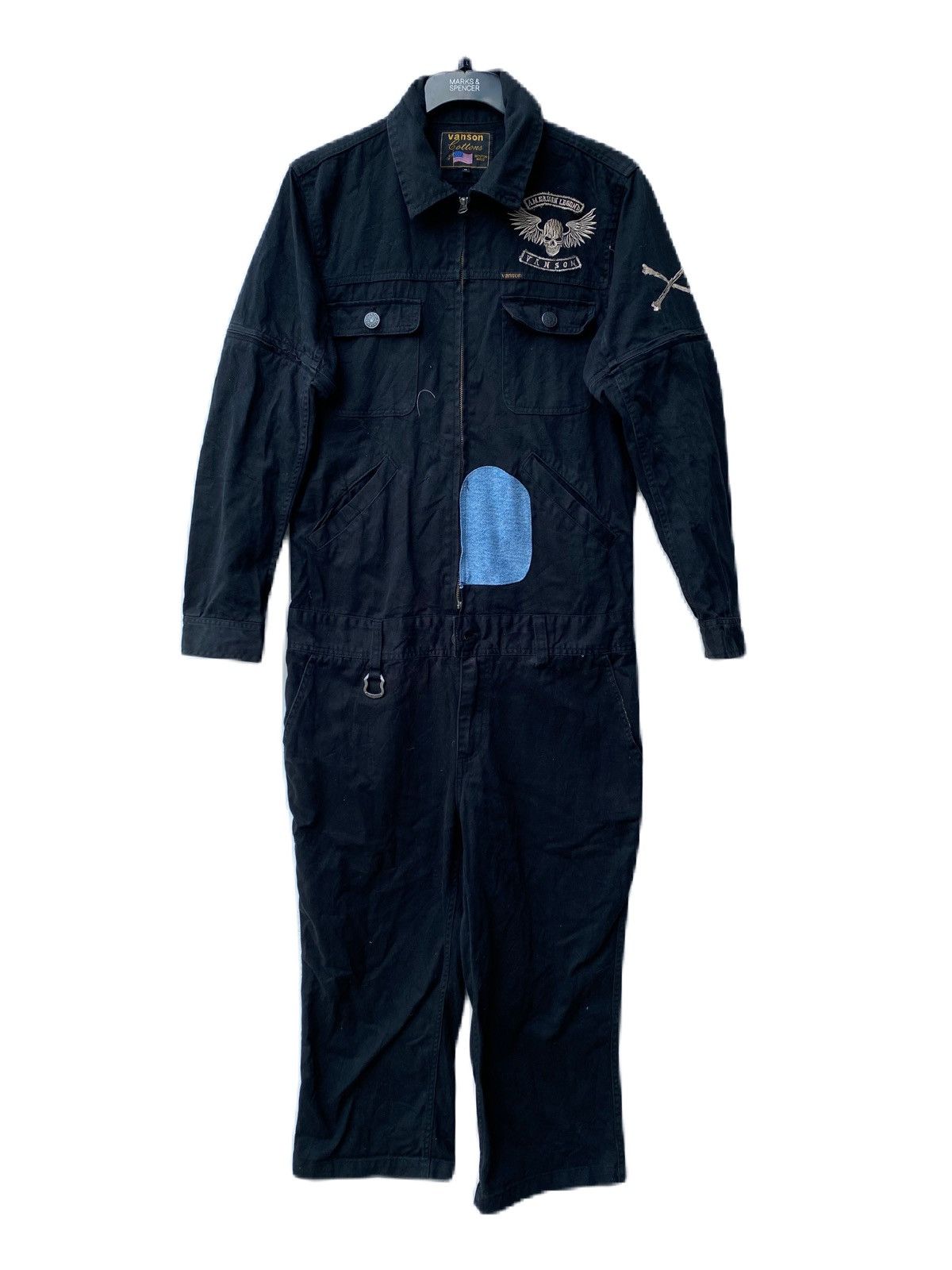 Junya Watanabe × Vanson Leathers VANSON Overall AMERICAN Legend Embroidery Size US 34 / EU 50 - 2 Thumbnail