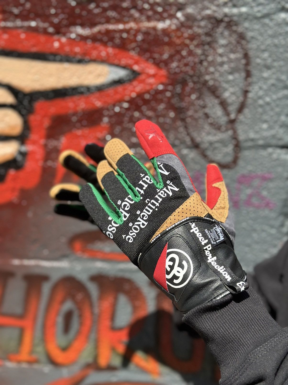 Stussy STÜSSY & MARTINE ROSE DRIVING GLOVES | Grailed