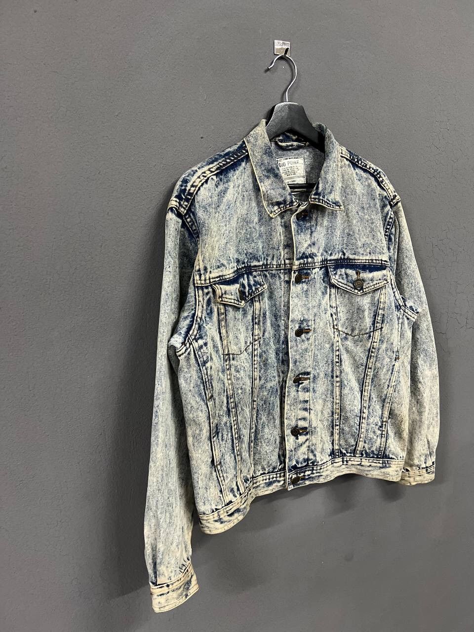 Other VINTAGE DENIM JACKET TRUCKER ACID WASH Size US M / EU 48-50 / 2 - 2 Thumbnail