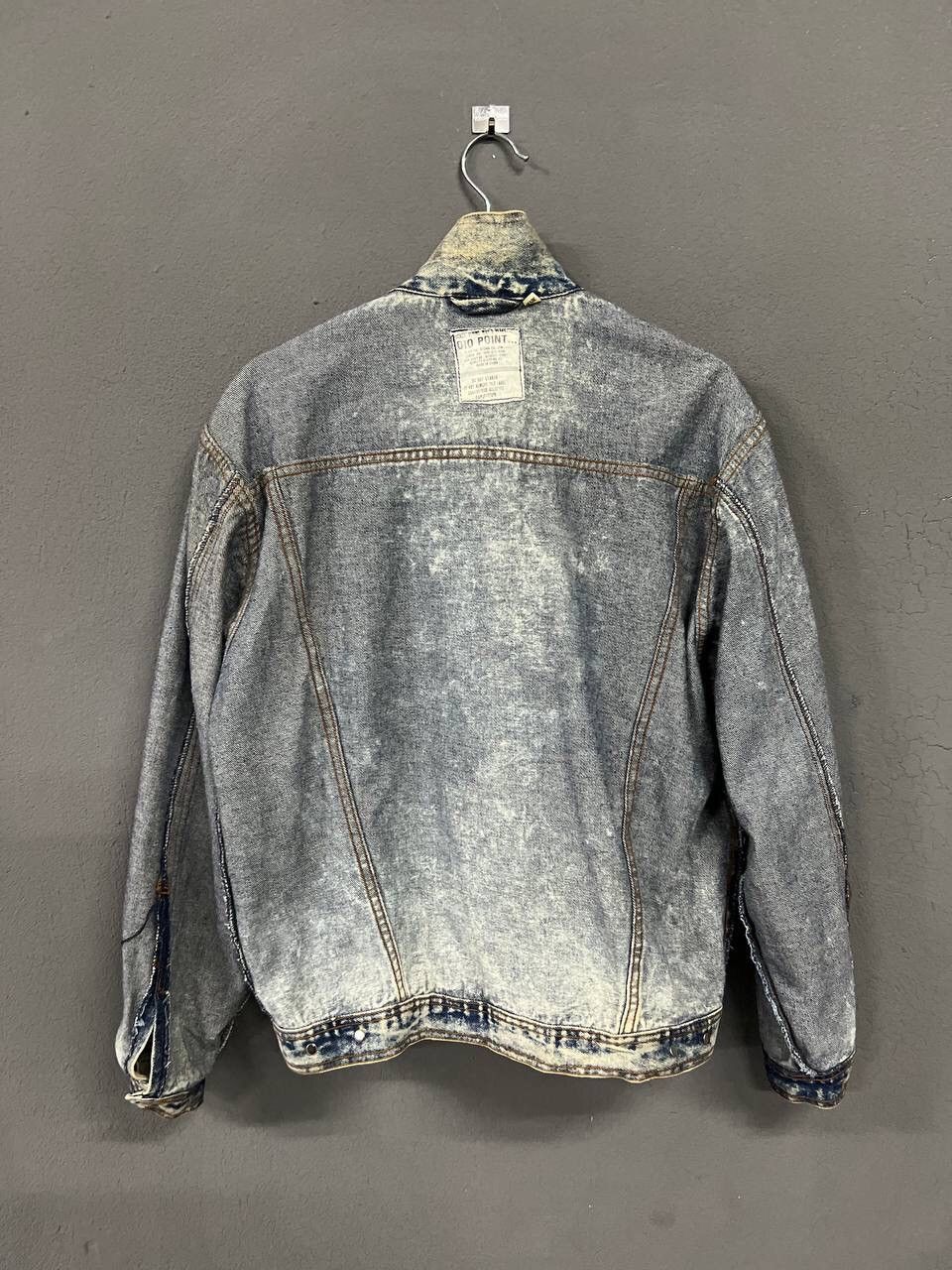Other VINTAGE DENIM JACKET TRUCKER ACID WASH Size US M / EU 48-50 / 2 - 14 Thumbnail