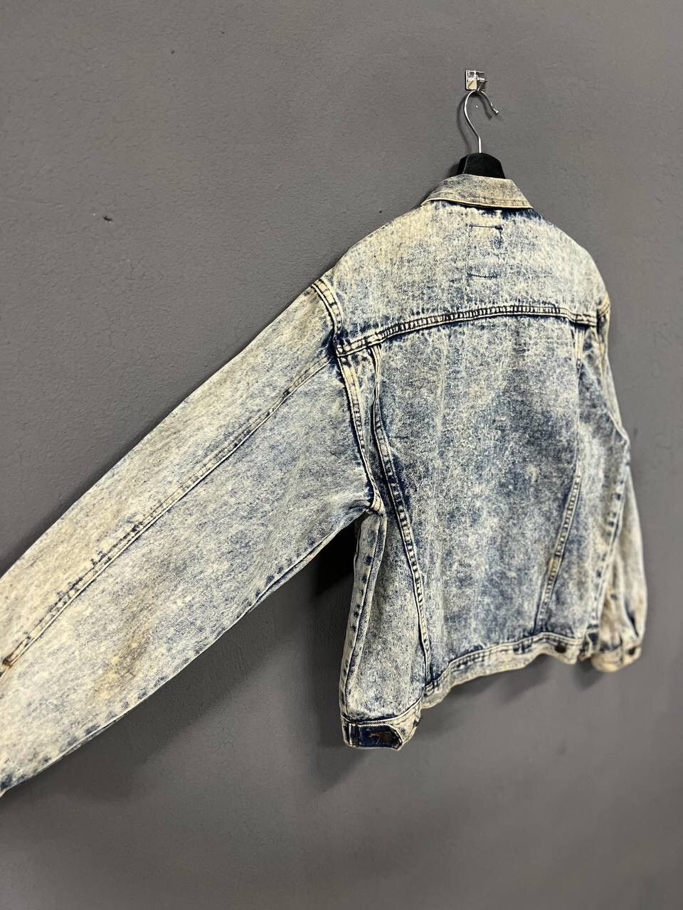 Other VINTAGE DENIM JACKET TRUCKER ACID WASH Size US M / EU 48-50 / 2 - 10 Thumbnail