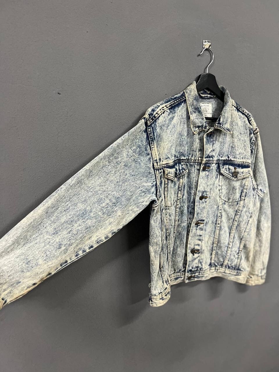 Other VINTAGE DENIM JACKET TRUCKER ACID WASH Size US M / EU 48-50 / 2 - 5 Thumbnail
