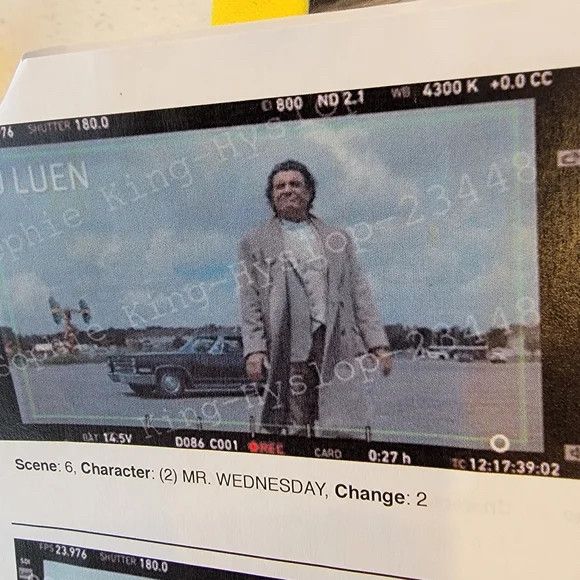 Other RARE Cashmere Overcoat worn by Ian McShane in American Gods Size US M / EU 48-50 / 2 - 10 Thumbnail