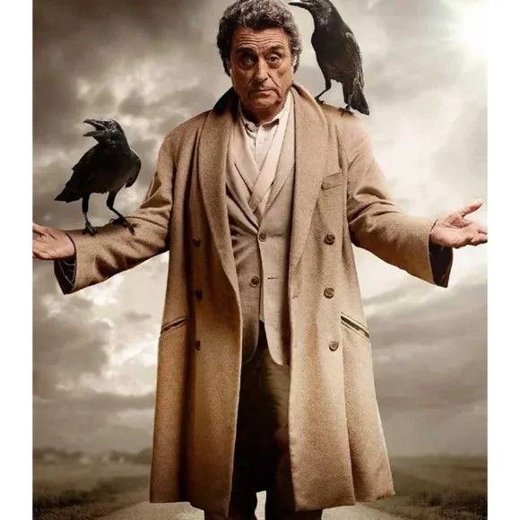 Other RARE Cashmere Overcoat worn by Ian McShane in American Gods Size US M / EU 48-50 / 2 - 1 Thumbnail