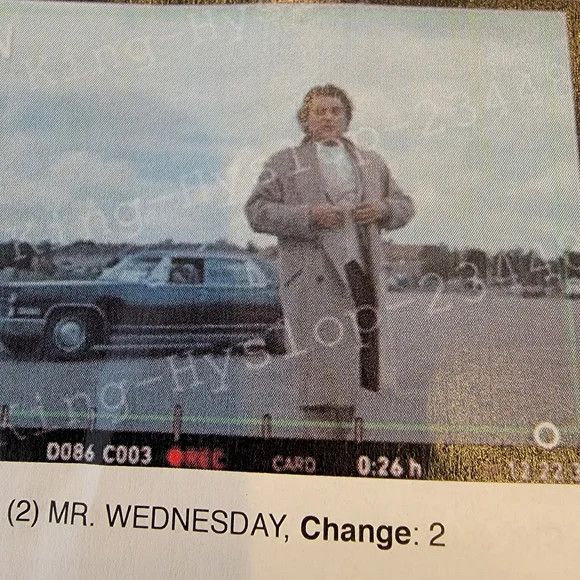 Other RARE Cashmere Overcoat worn by Ian McShane in American Gods Size US M / EU 48-50 / 2 - 14 Thumbnail