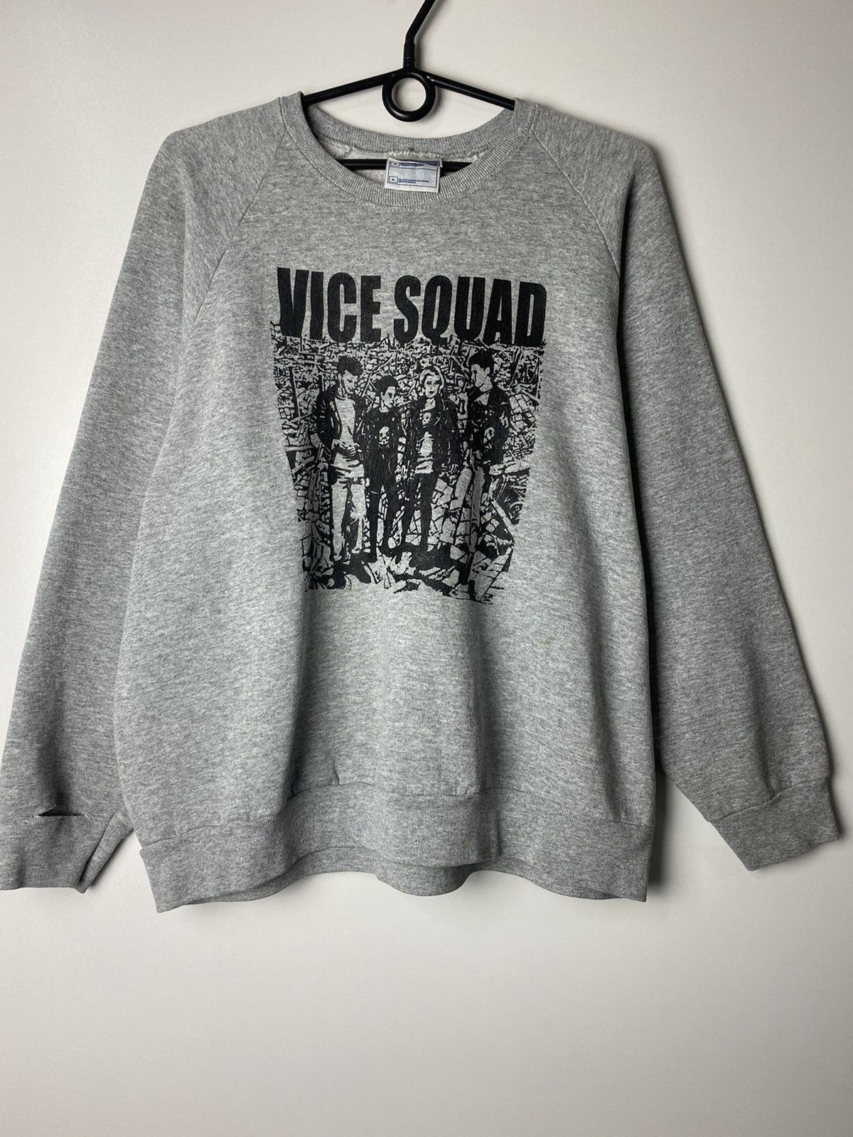 Vintage Vice Squad 90s vintage sweatshirt size XL Size US XL / EU 56 / 4 - 1 Thumbnail