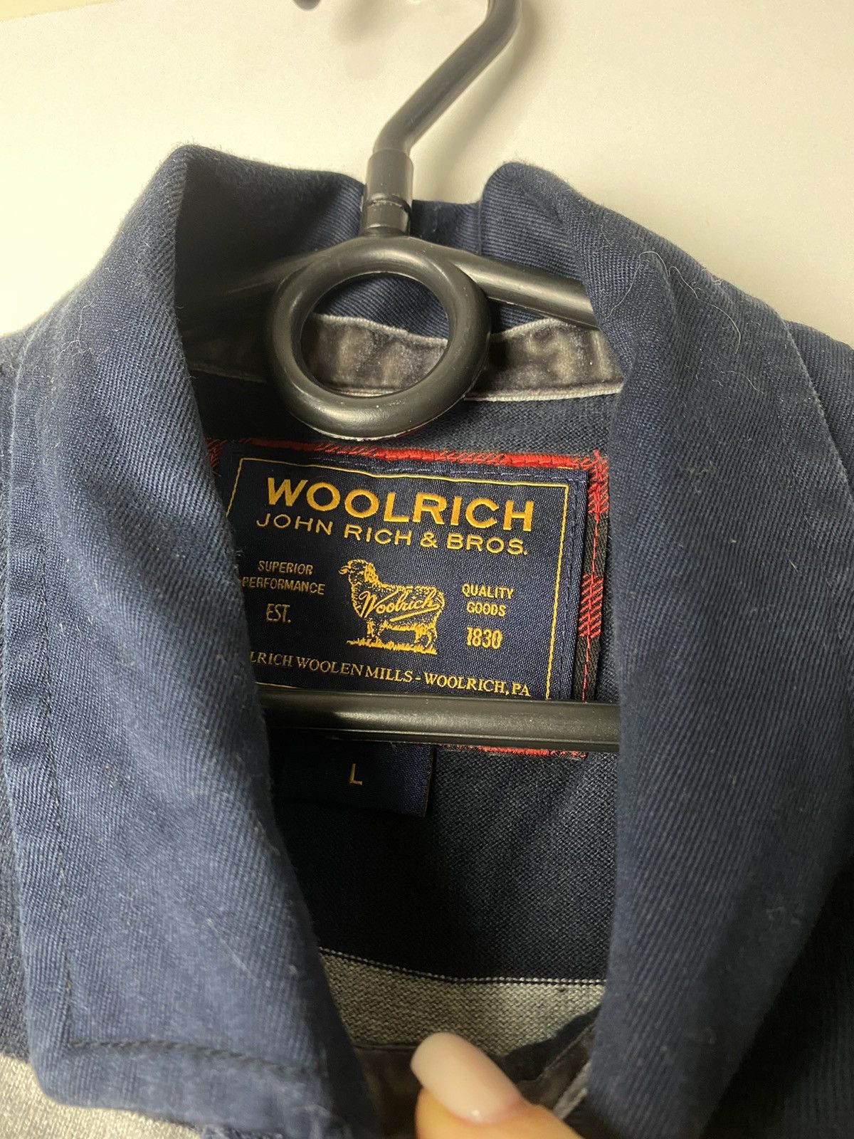 Woolrich Woolen Mills Woolrich polo long sleeve size L Size US L / EU 52-54 / 3 - 3 Thumbnail