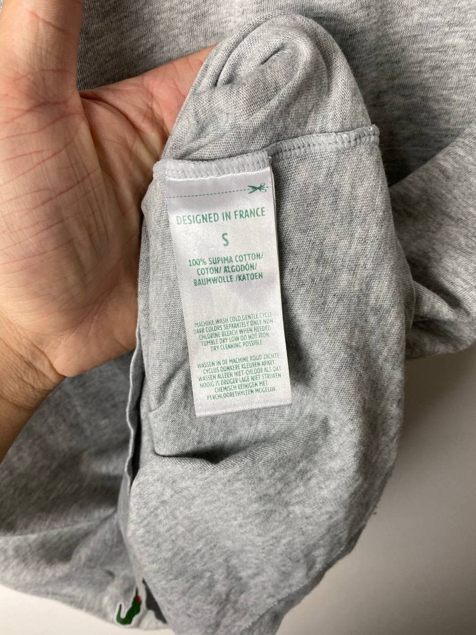 Lacoste Lacoste luxury t-shirt size S Size US S / EU 44-46 / 1 - 3 Thumbnail