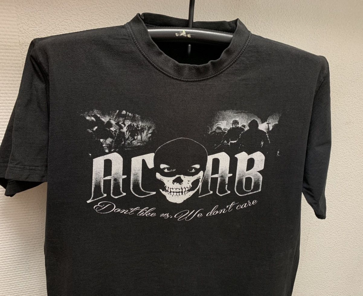 Other ACAB A.C.A.B black t-shirt Xl don’t like us. we don’t care Size US XL / EU 56 / 4 - 2 Thumbnail
