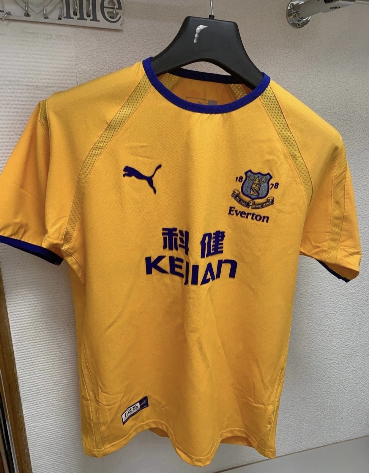 Puma Everton puma soccer jersey S yellow Size US S / EU 44-46 / 1 - 1 Thumbnail