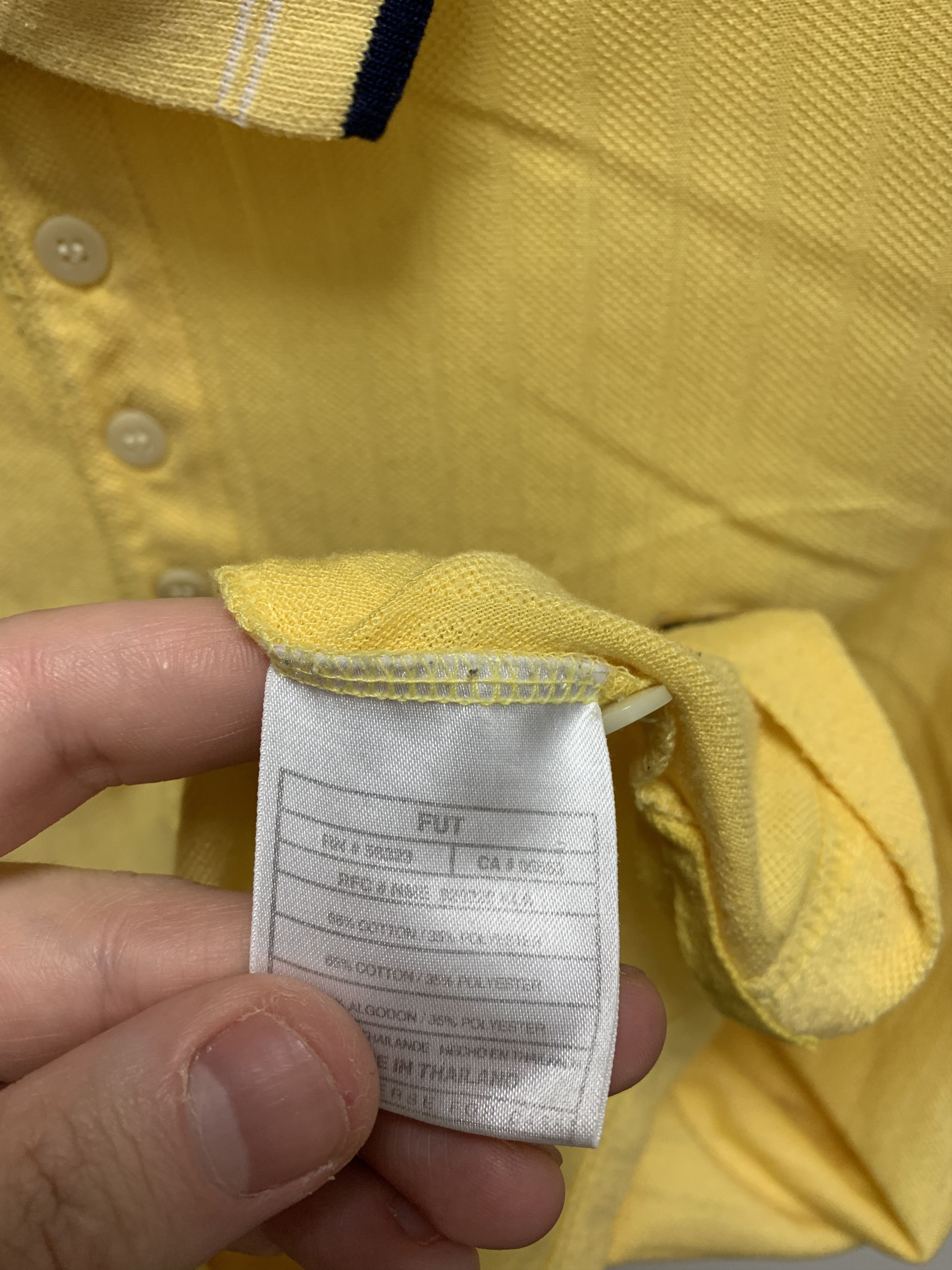 Vintage Nike court challenger vintage Yellow Polo Xl-Xxl red tags Size US XXL / EU 58 / 5 - 4 Thumbnail