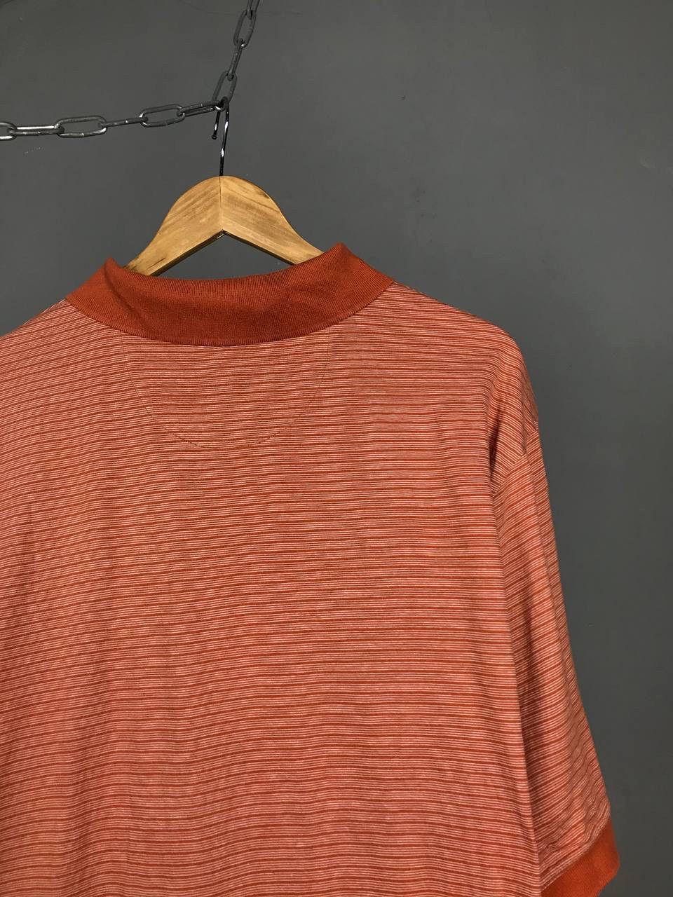 Vintage Nike swoosh streetwear vintage Texas orange polo tee Size US L / EU 52-54 / 3 - 8 Thumbnail