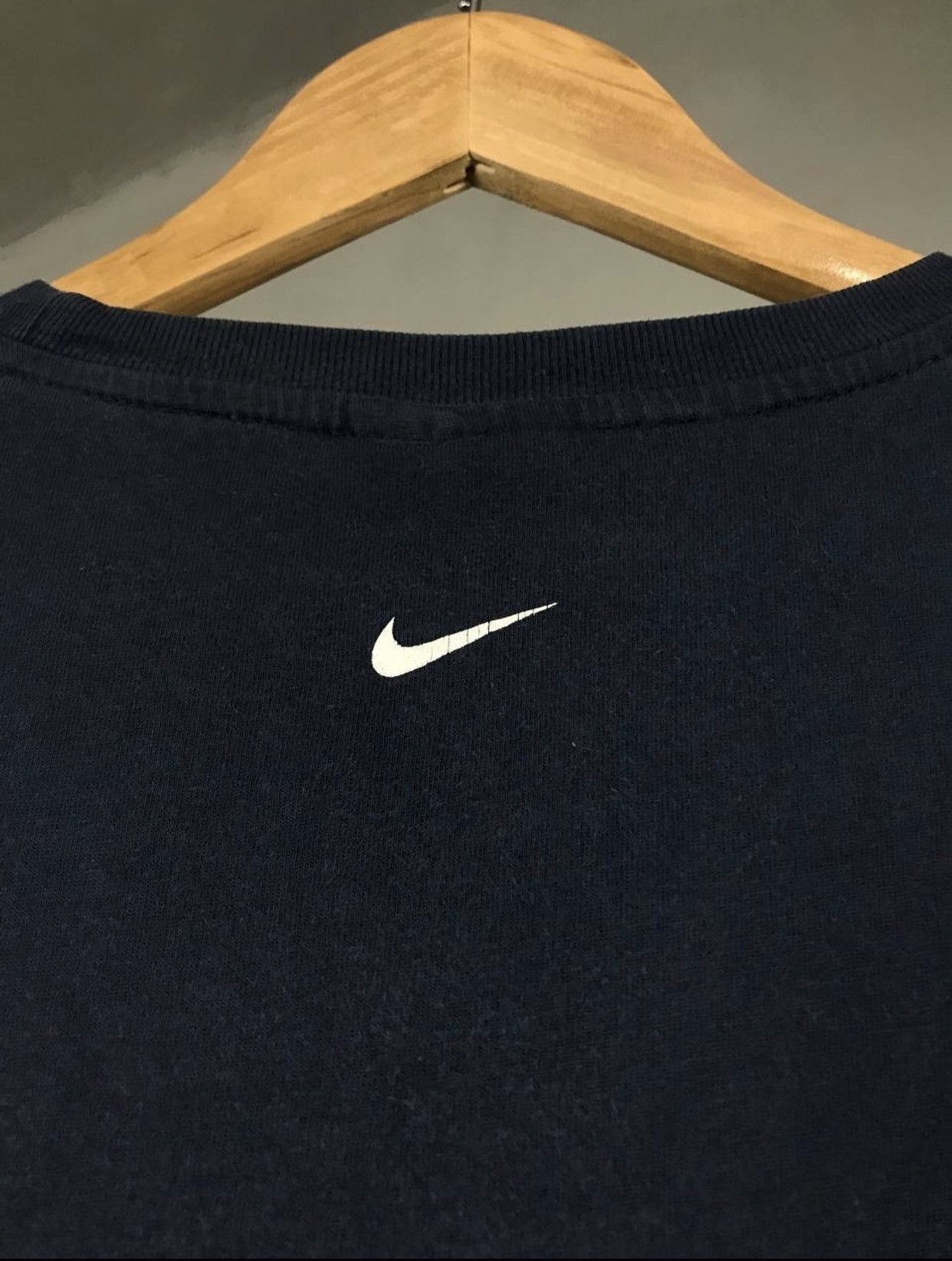 Nike × Vintage Nike swoosh streetwear vintage tee Size US M / EU 48-50 / 2 - 7 Thumbnail