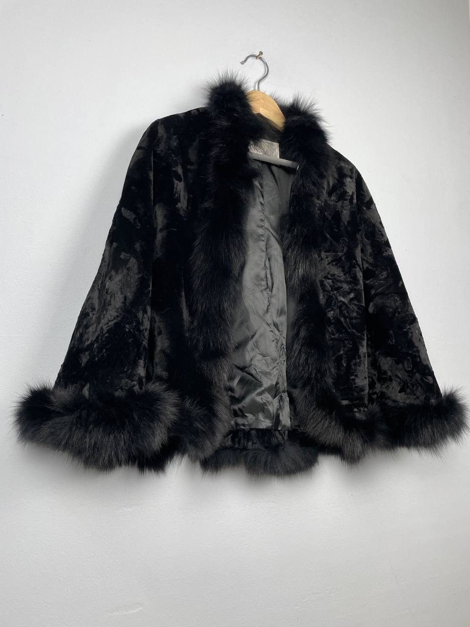 Other Gorgeous ❤️ Rozelia Tokyo Gogh Mink Fur Black Jacket Size L / US 10 / IT 46 - 3 Thumbnail