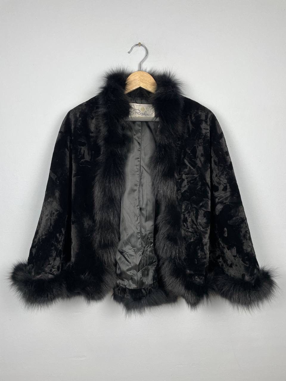 Other Gorgeous ❤️ Rozelia Tokyo Gogh Mink Fur Black Jacket Size L / US 10 / IT 46 - 1 Thumbnail