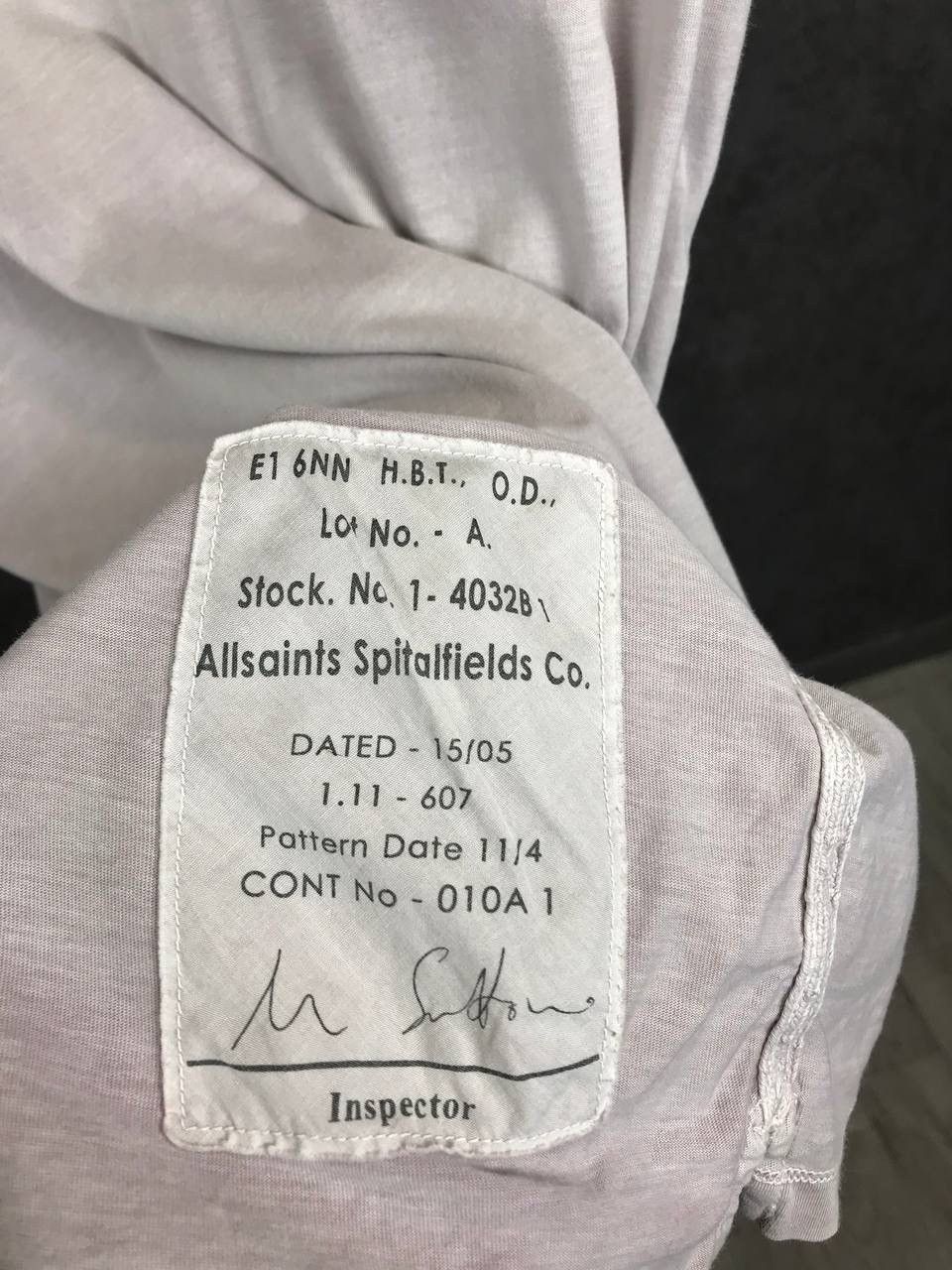 Allsaints Allsaints luxury streetwear vintage polo tee Size US M / EU 48-50 / 2 - 2 Thumbnail