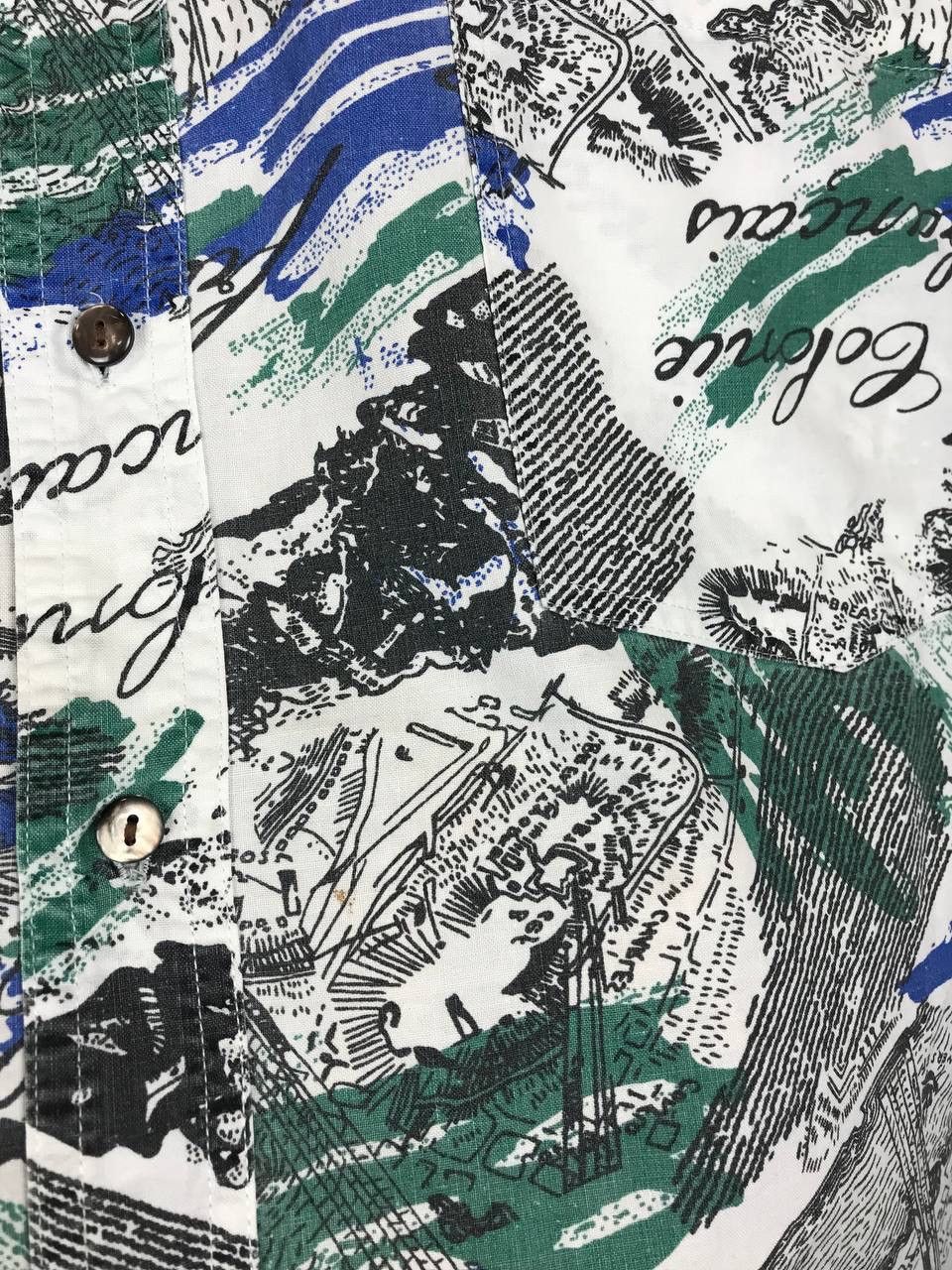Vintage Crazy Hawaiian vintage overprinted street fashion shirt Size US XL / EU 56 / 4 - 4 Thumbnail