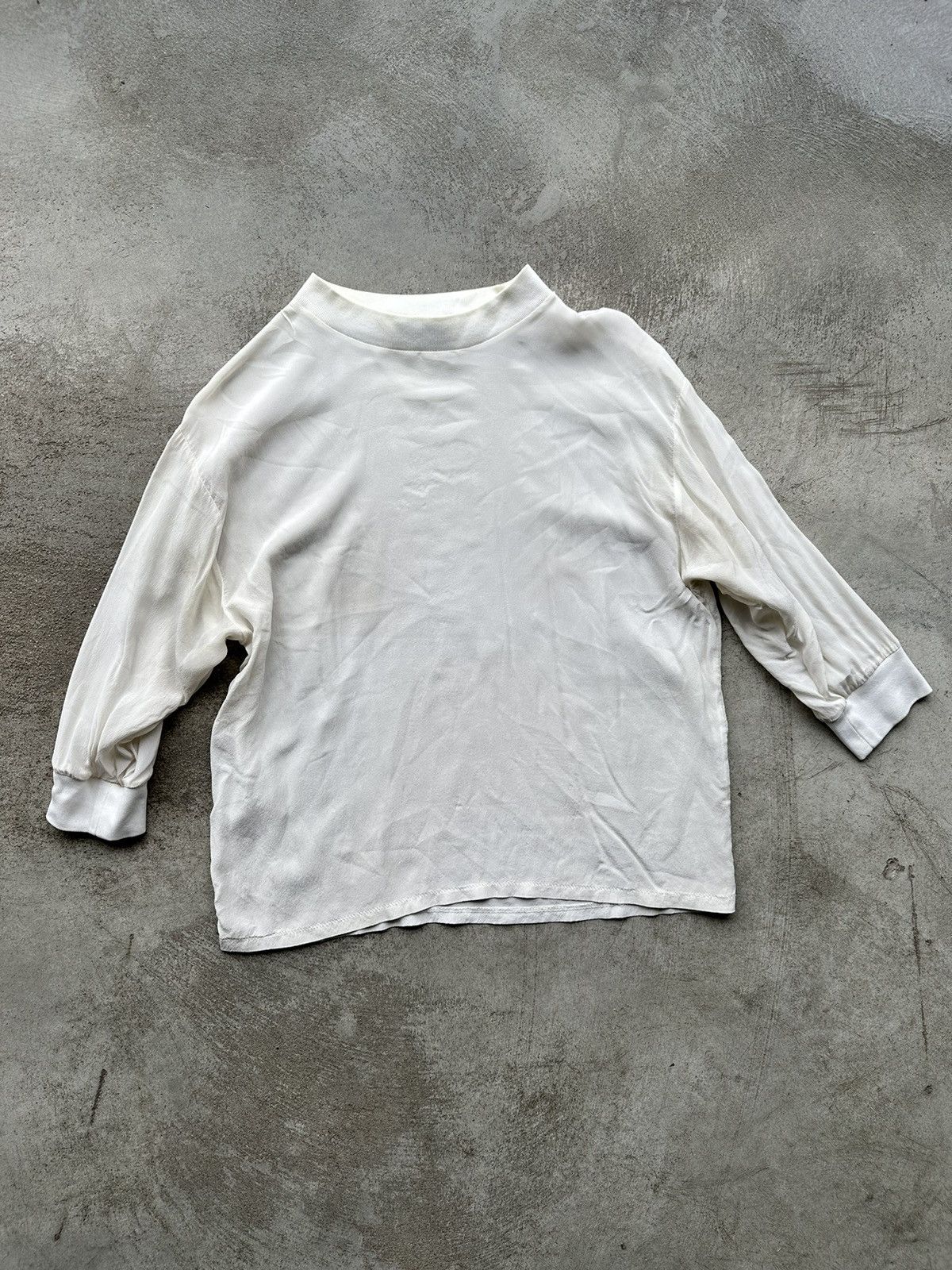 Acne Studios Vintage Acne Studio Mesh Longsleeve T-shirt Size M / US 6-8 / IT 42-44 - 1 Thumbnail