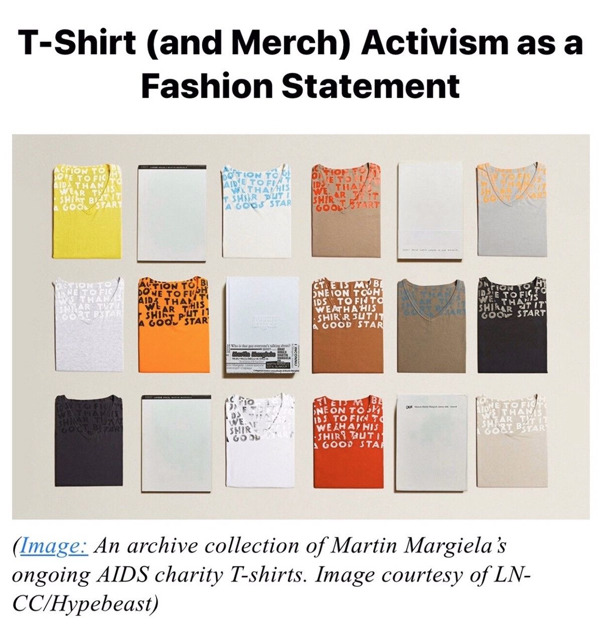 Maison Margiela Maison Martin Margiela Aids Charity c279 Size US M / EU 48-50 / 2 - 8 Thumbnail