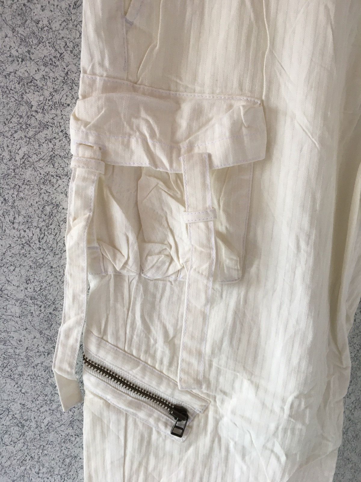 Japanese Brand Monsieur Nicole Zipper Trouser Bondage Size US 31 - 6 Thumbnail