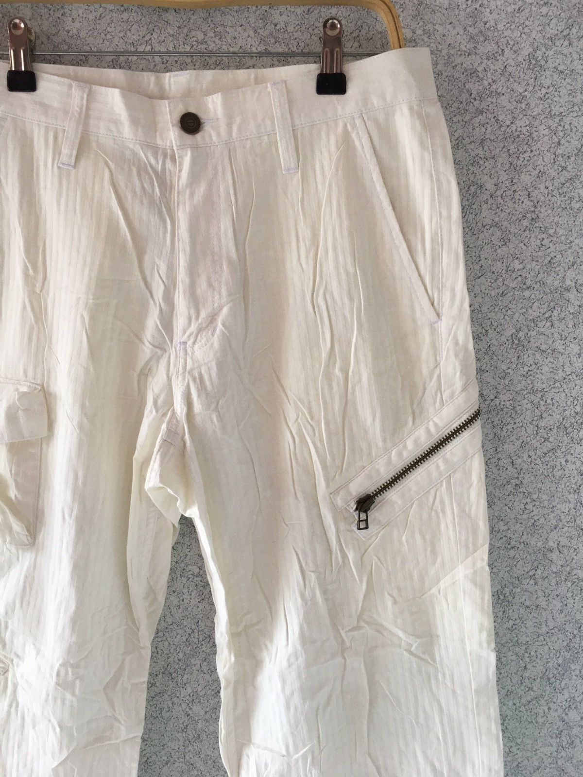 Japanese Brand Monsieur Nicole Zipper Trouser Bondage Size US 31 - 5 Thumbnail
