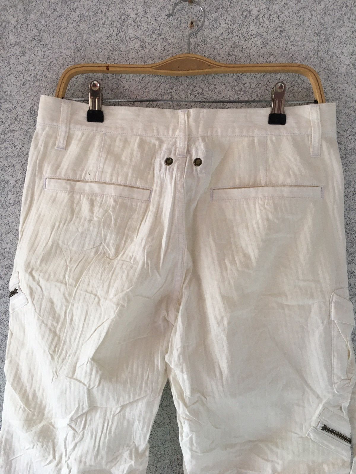 Japanese Brand Monsieur Nicole Zipper Trouser Bondage Size US 31 - 4 Thumbnail