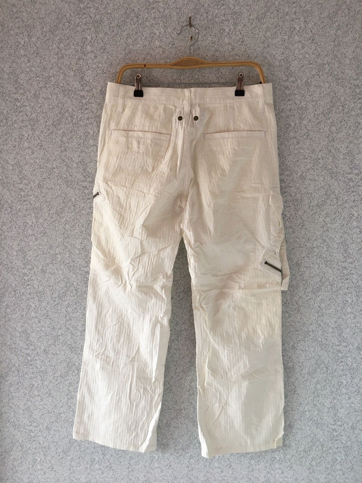 Japanese Brand Monsieur Nicole Zipper Trouser Bondage Size US 31 - 3 Thumbnail