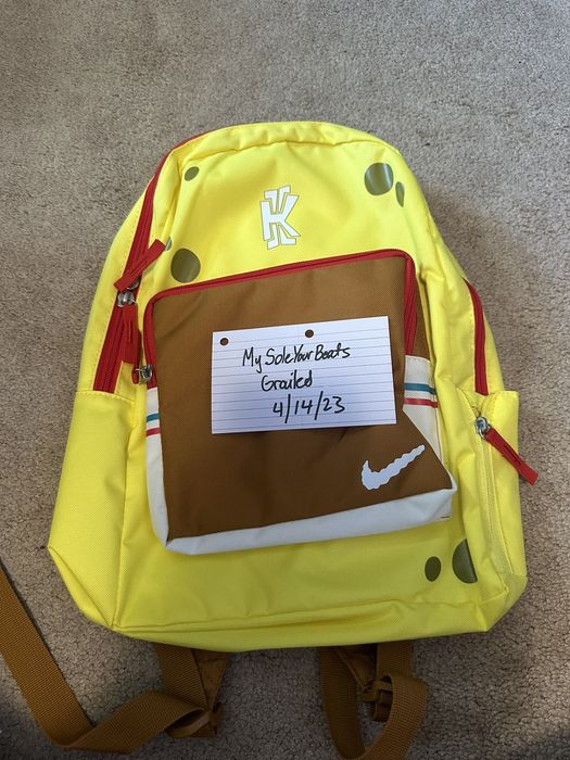 Nike kyrie spongebob on sale backpack