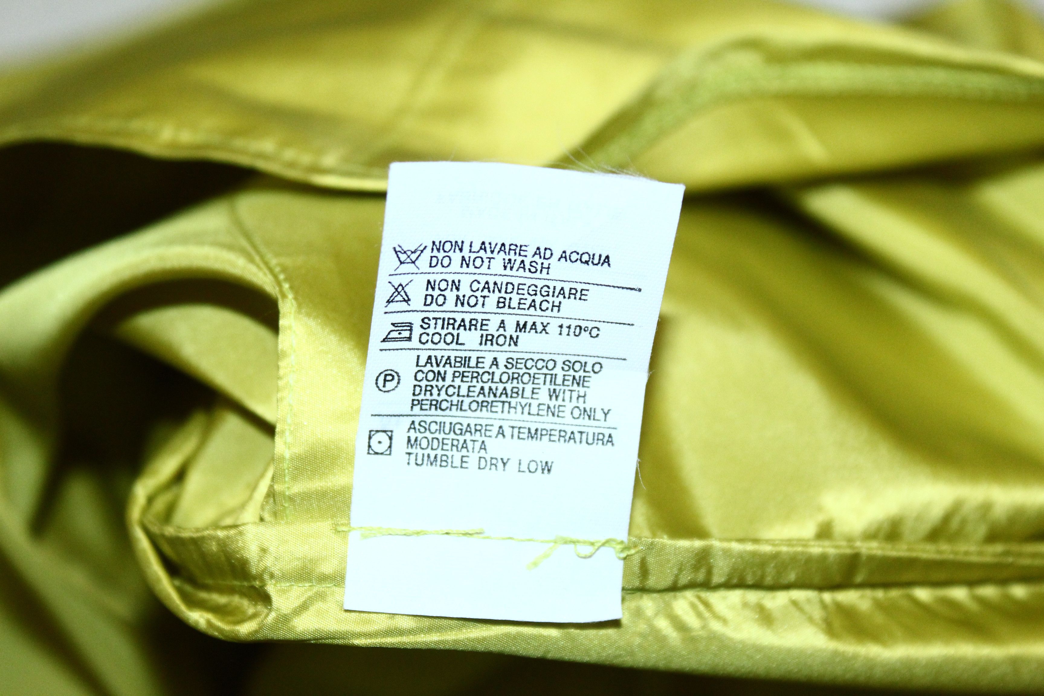 Aspesi Crazy DOPE💥 ASPESI Neon Satin Silk Hidden Zip Overshirt Size US S / EU 44-46 / 1 - 6 Thumbnail