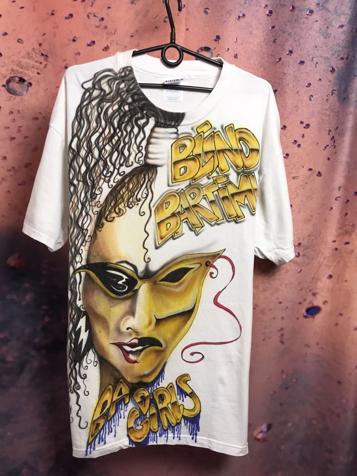 Vintage Vintage Blind Bartimus bad girls streetwear tee Size US XL / EU 56 / 4 - 2 Thumbnail