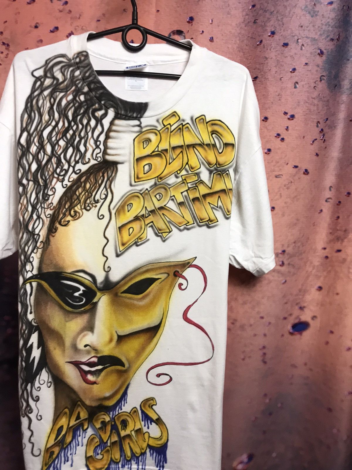Vintage Vintage Blind Bartimus bad girls streetwear tee Size US XL / EU 56 / 4 - 1 Thumbnail
