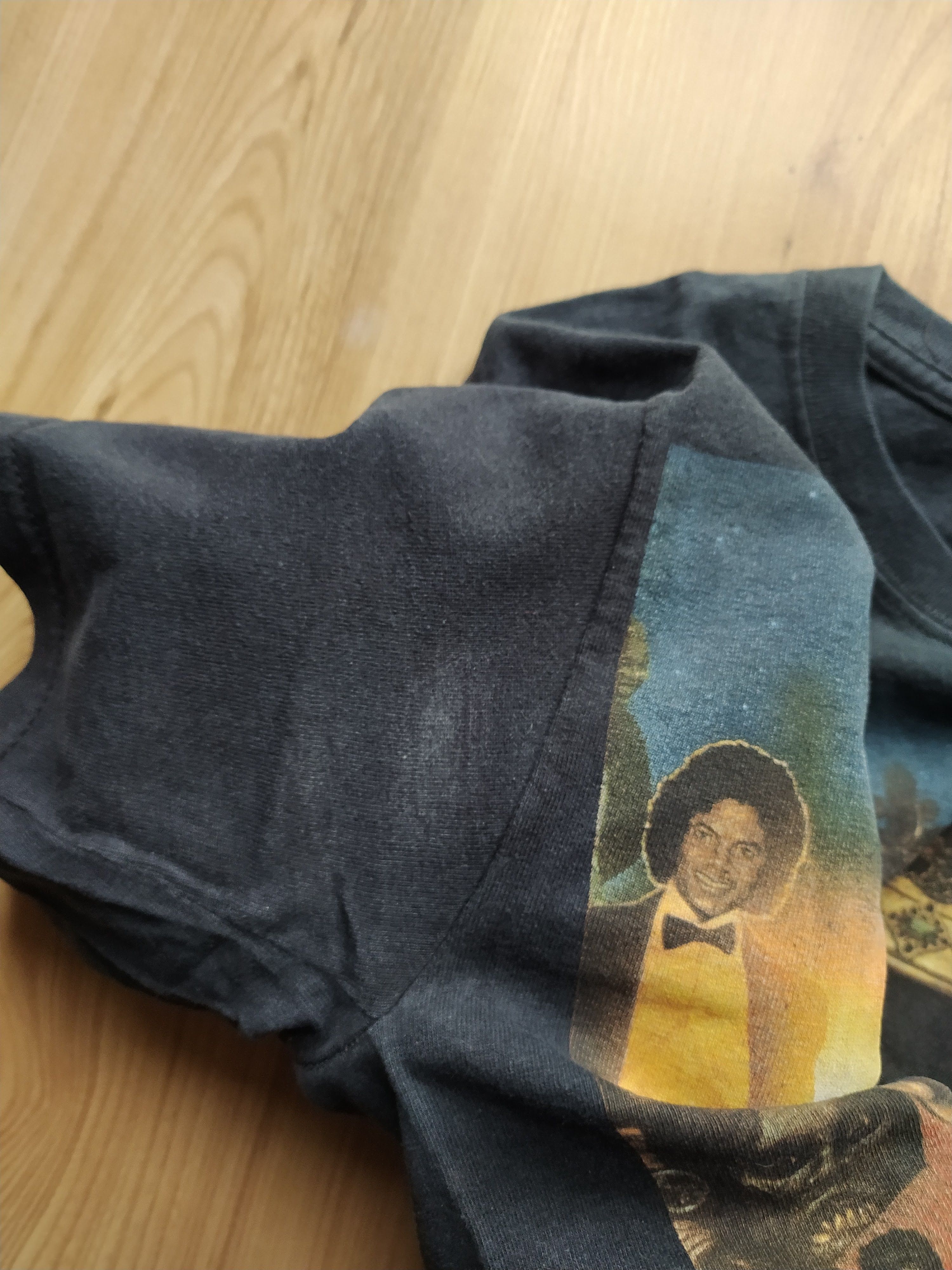 Hanes × Michael Jackson × Vintage Michael Jackson Hanes T-shirt Size US S / EU 44-46 / 1 - 6 Thumbnail
