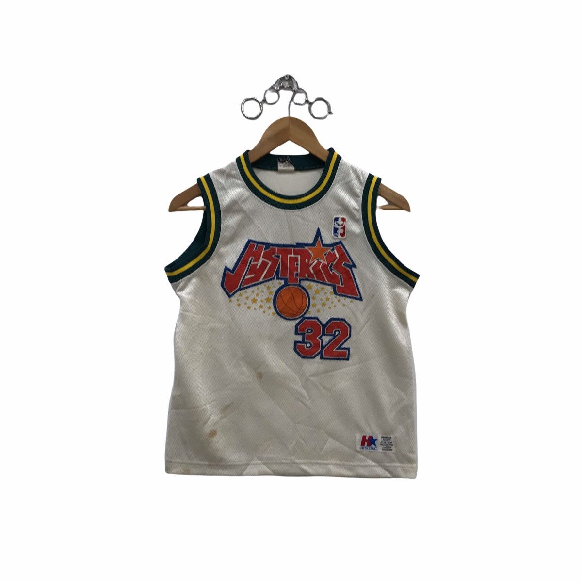 Vintage Hysteric Glamour Smile 32 Basketball Jersey