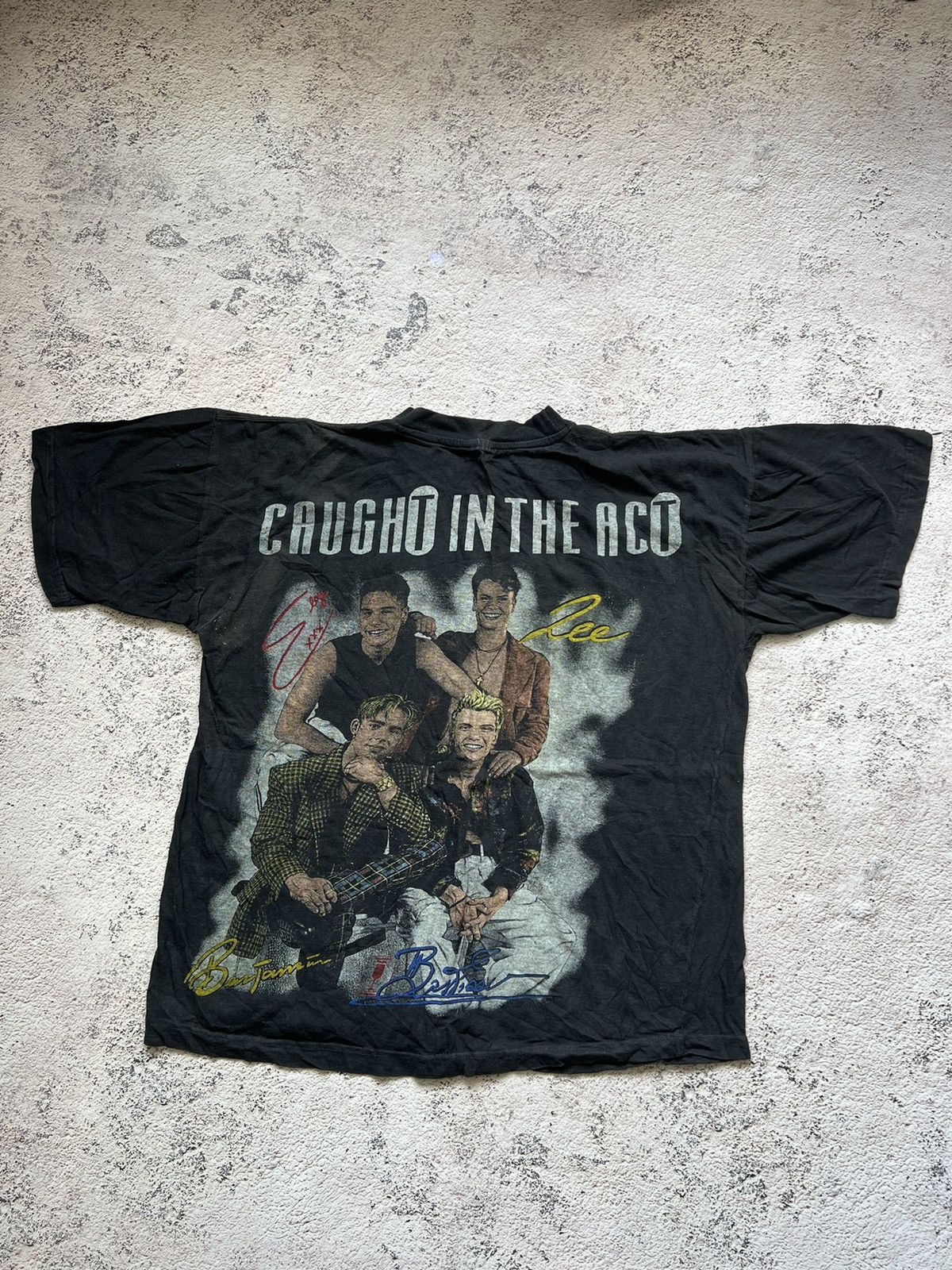 Band Tees × Vintage Caught in the Act vintage t shirt Size US M / EU 48-50 / 2 - 2 Thumbnail