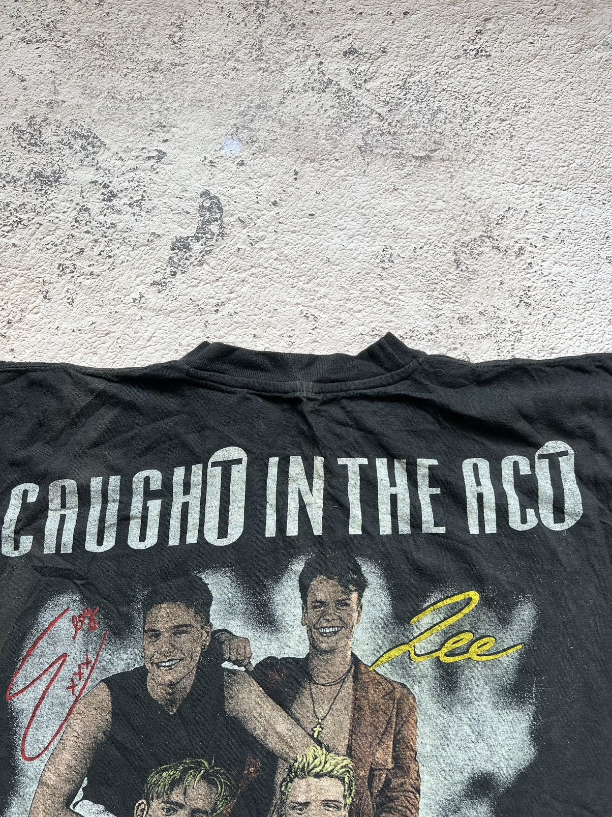 Band Tees × Vintage Caught in the Act vintage t shirt Size US M / EU 48-50 / 2 - 6 Thumbnail
