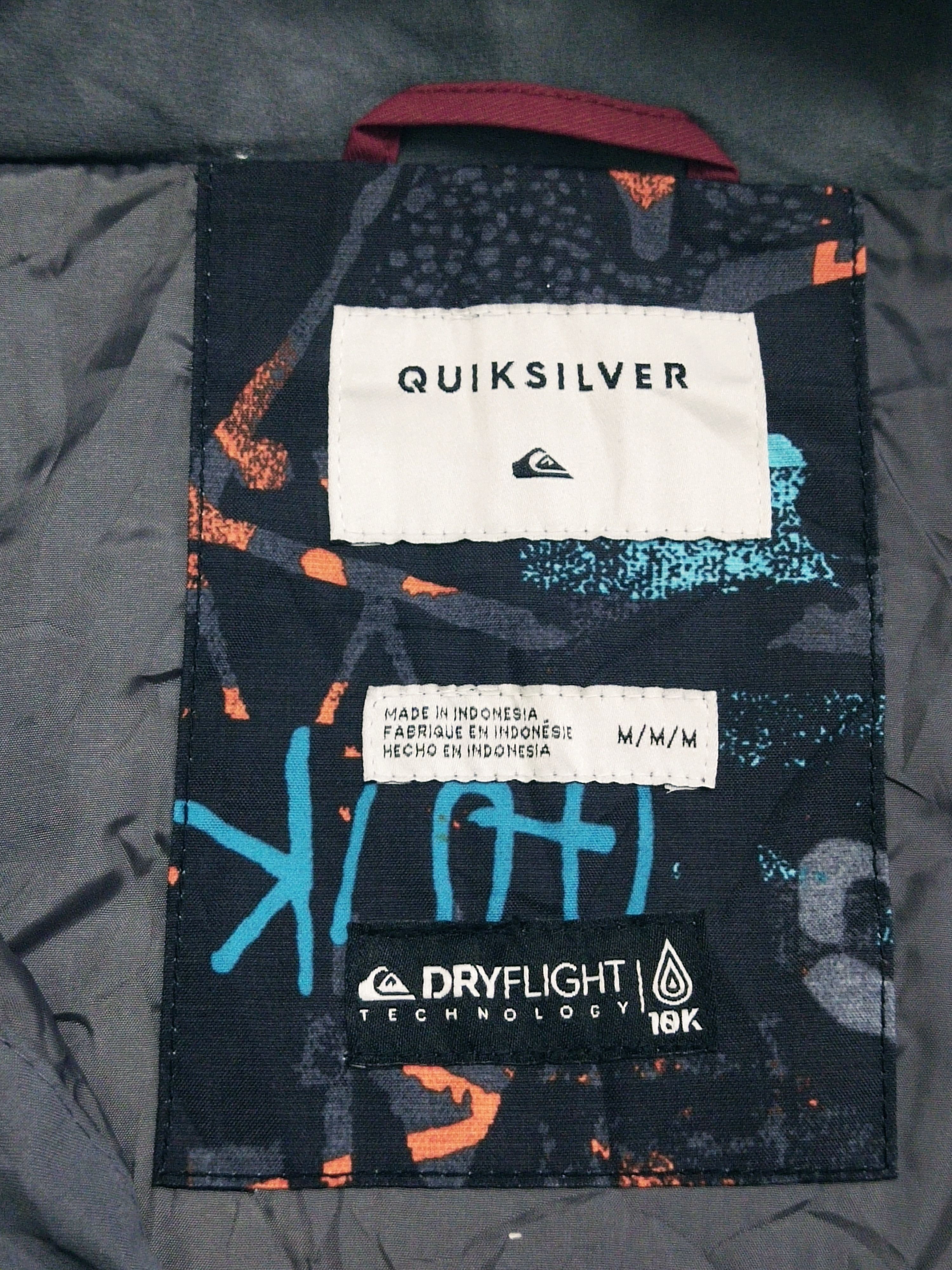 Quiksilver 🔥Quiksilver Dryflight Technology Good Vibes Jacket Size US M / EU 48-50 / 2 - 9 Thumbnail