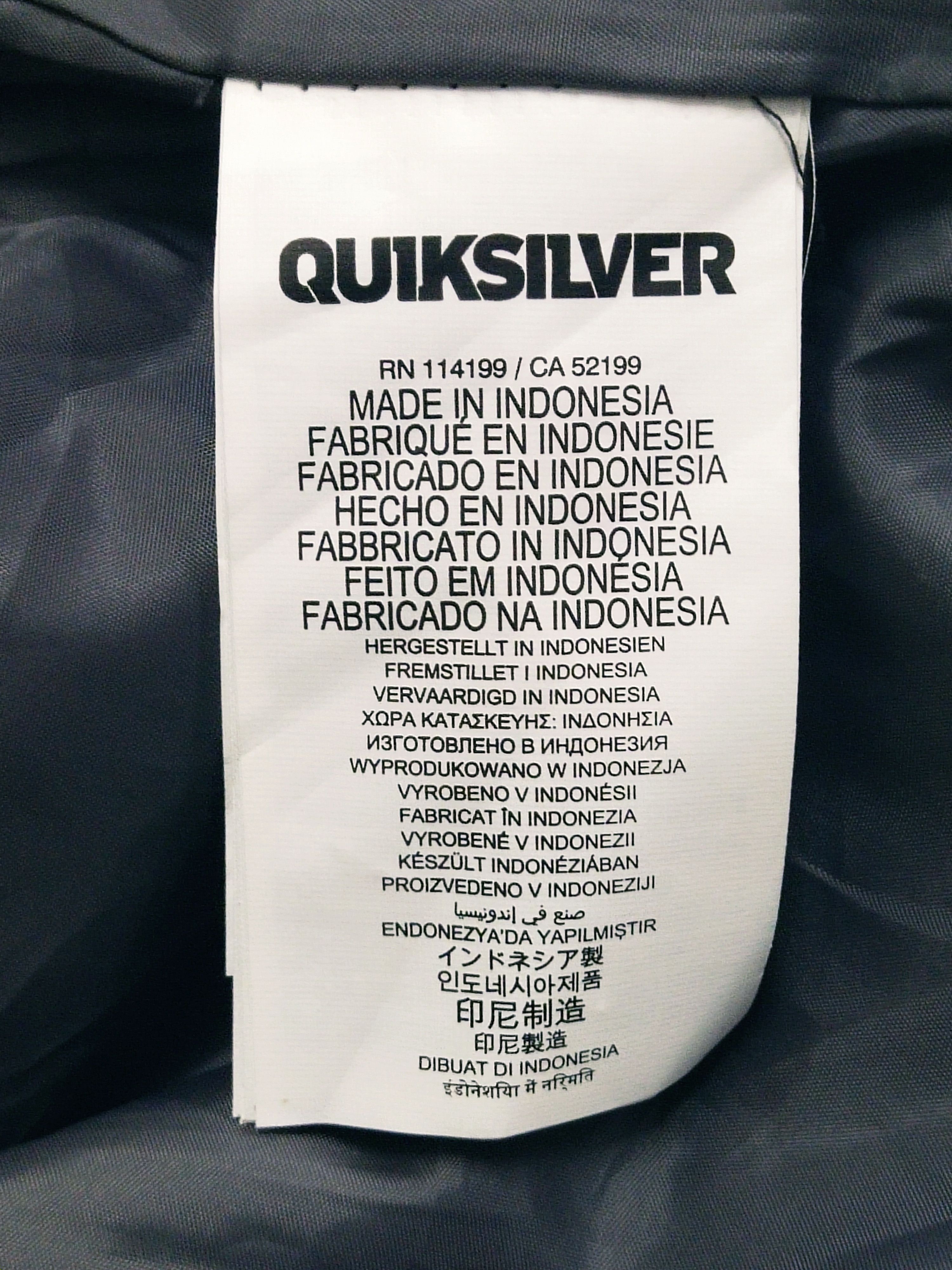 Quiksilver 🔥Quiksilver Dryflight Technology Good Vibes Jacket Size US M / EU 48-50 / 2 - 10 Thumbnail