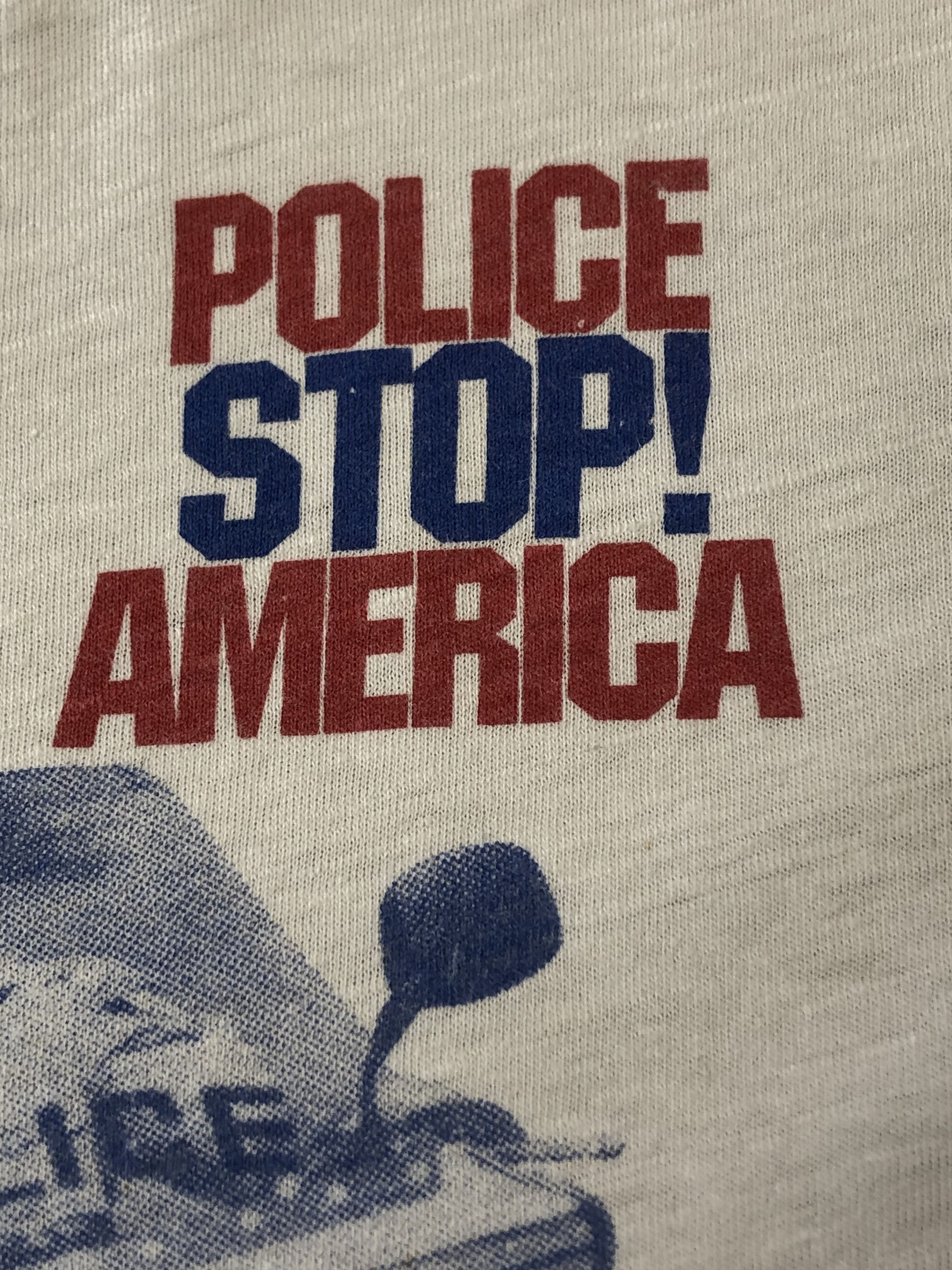 Vintage Vintage Police Stop America Cops TV Show Tee Shirt Y2K Size US XL / EU 56 / 4 - 7 Thumbnail