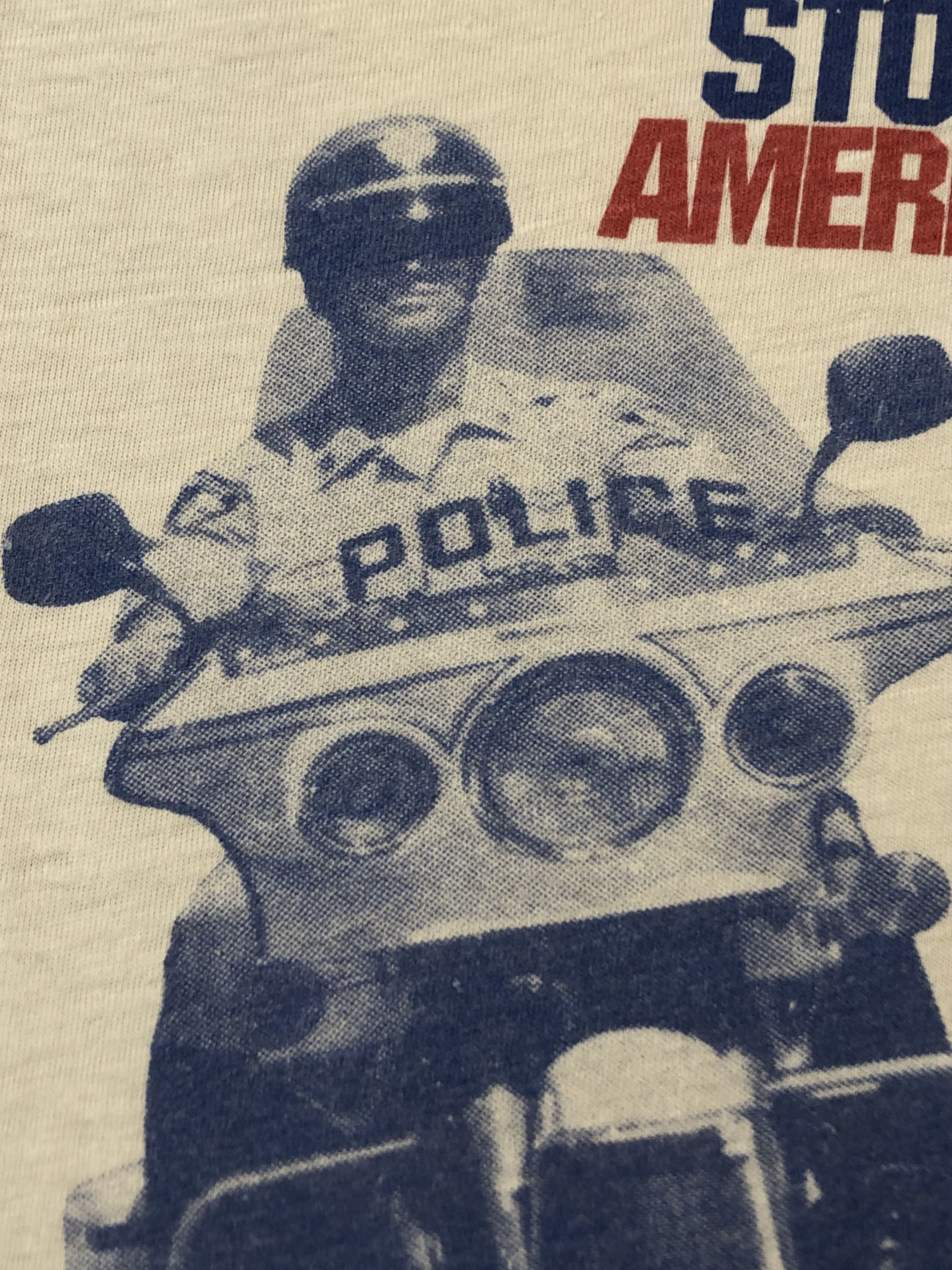 Vintage Vintage Police Stop America Cops TV Show Tee Shirt Y2K Size US XL / EU 56 / 4 - 6 Thumbnail